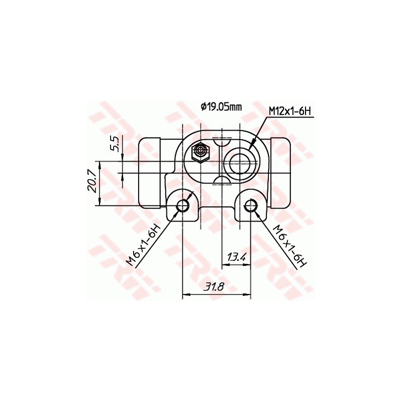 Cylindre de roue TRW