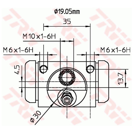 Cylindre de roue TRW
