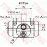 Cylindre de roue TRW