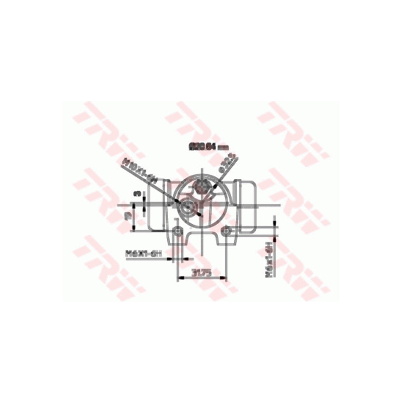 Cylindre de roue TRW