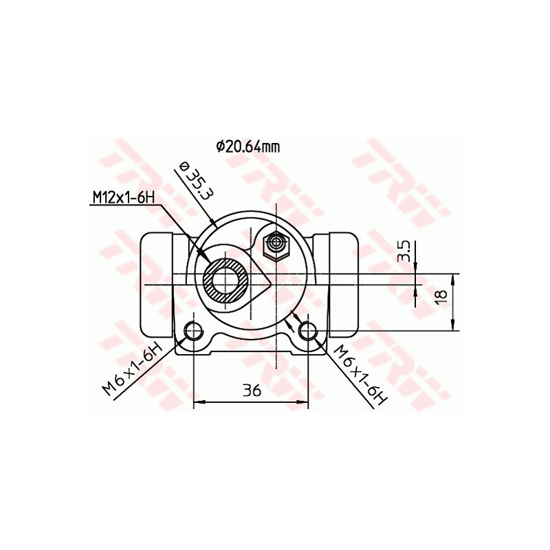 Cylindre de roue TRW
