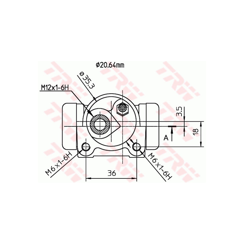 Cylindre de roue TRW