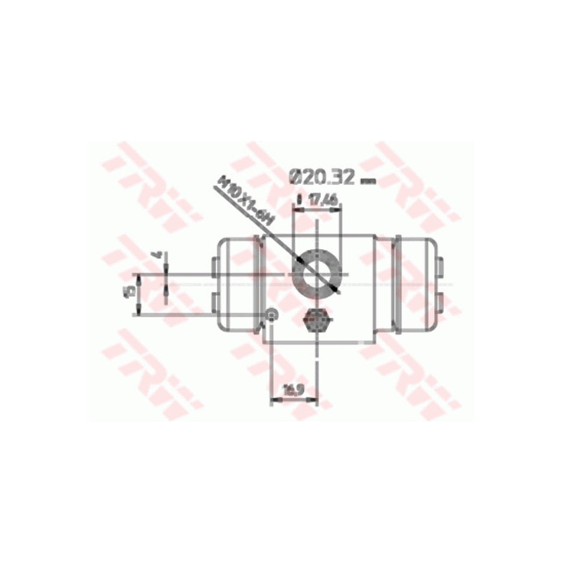 Cylindre de roue TRW