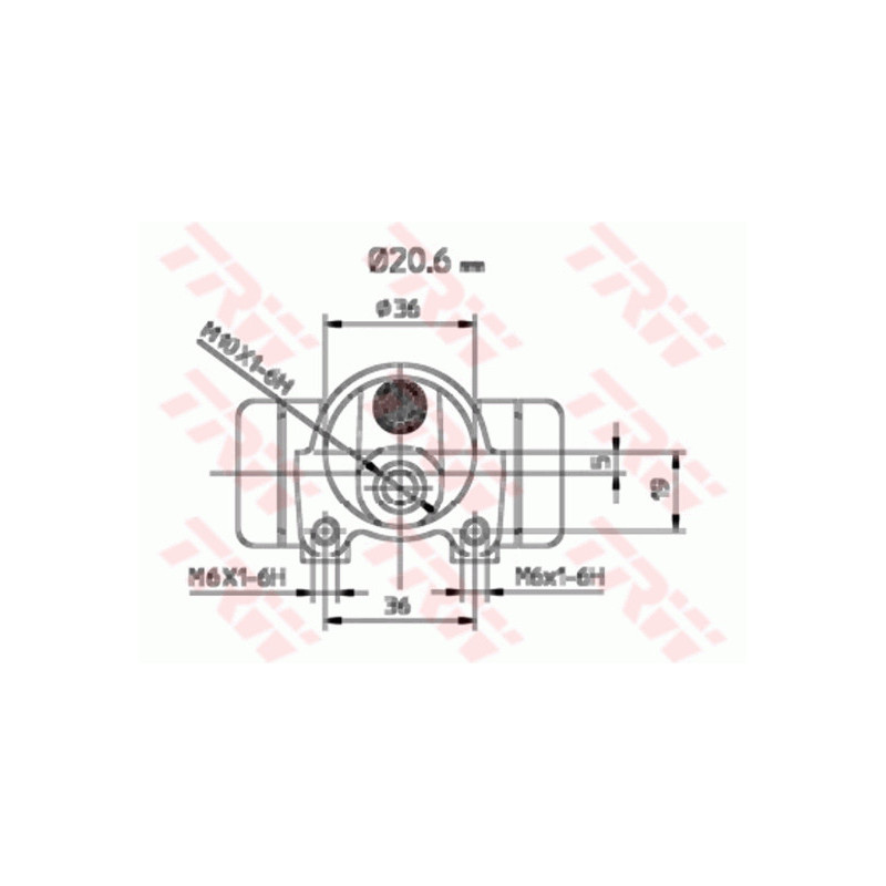 Cylindre de roue TRW