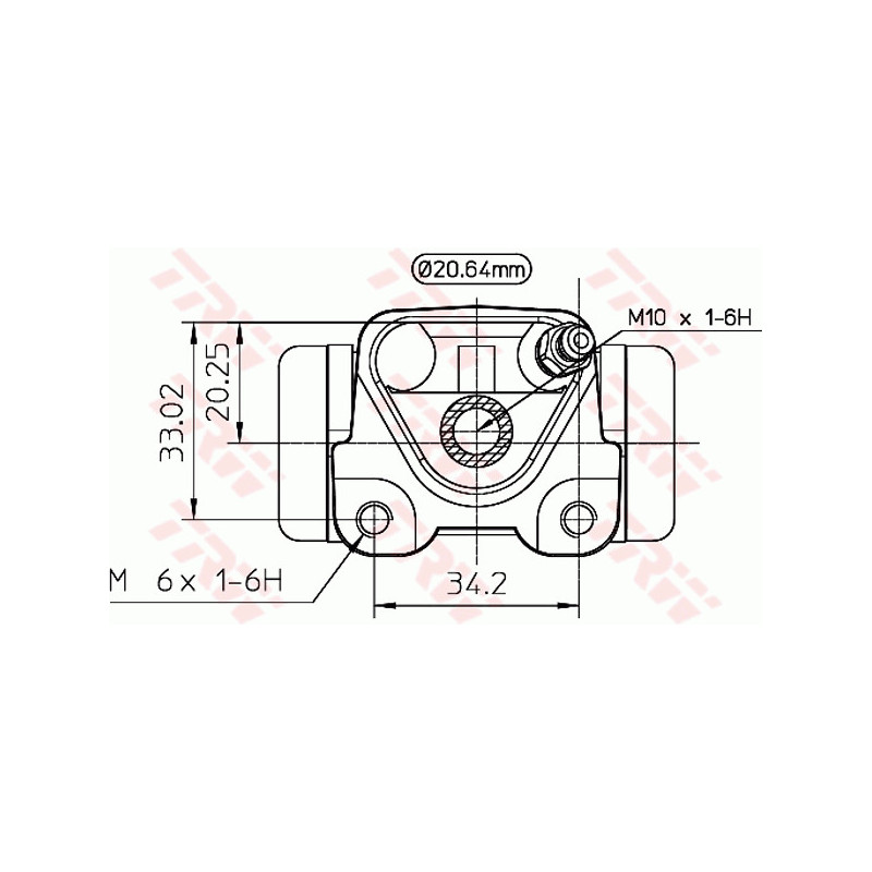 Cylindre de roue TRW