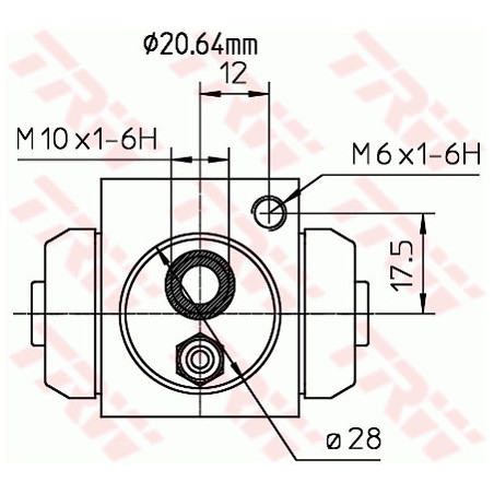 Cylindre de roue TRW
