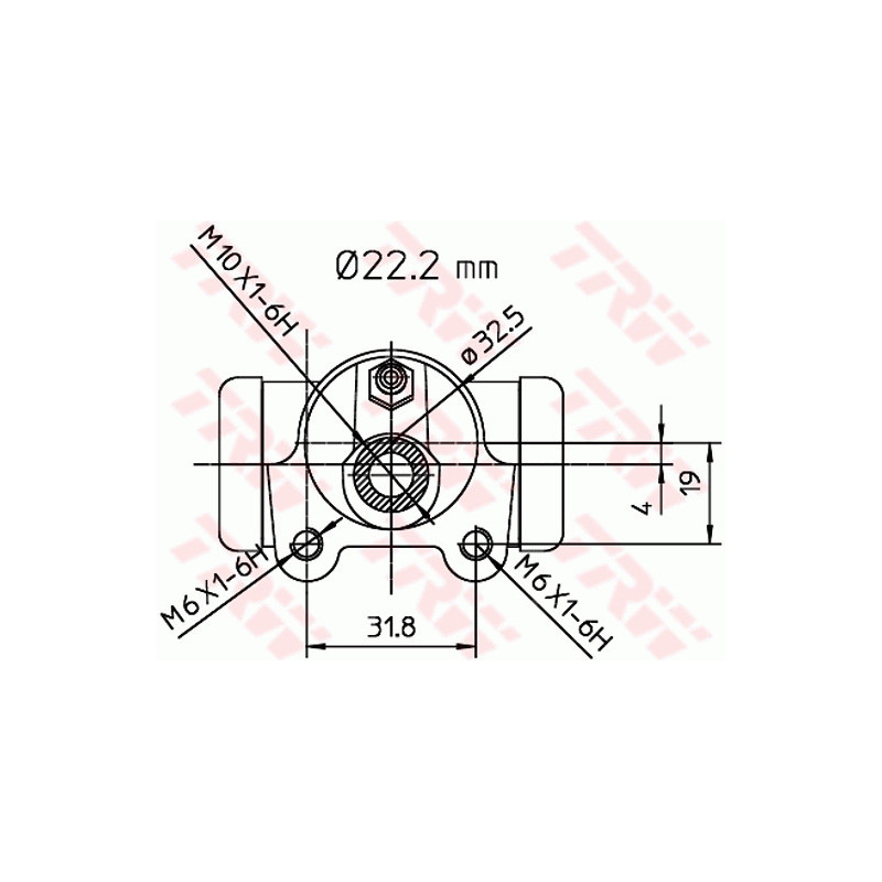Cylindre de roue TRW