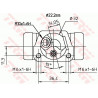 Cylindre de roue TRW