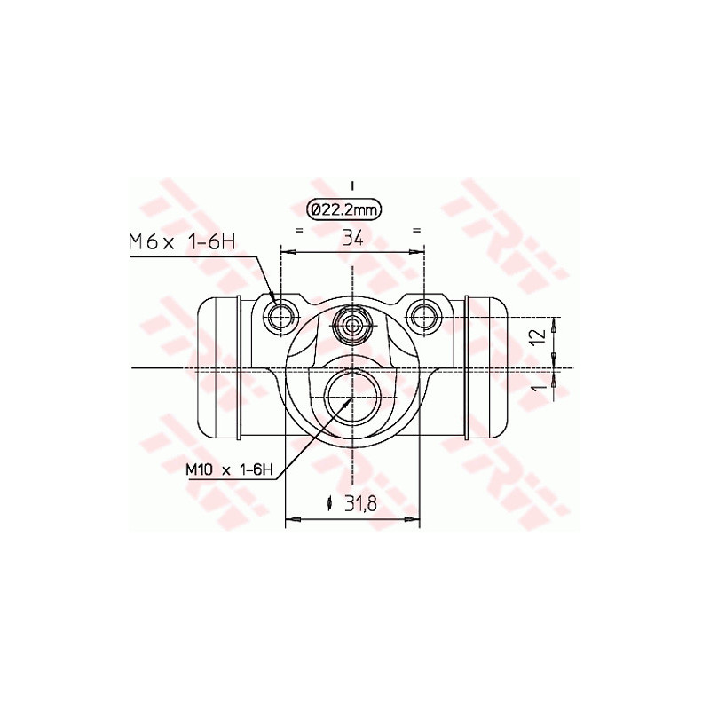 Cylindre de roue TRW