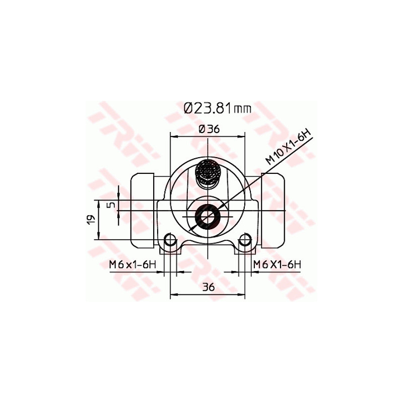 Cylindre de roue TRW