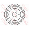 Tambour de frein TRW