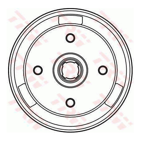 Tambour de frein TRW