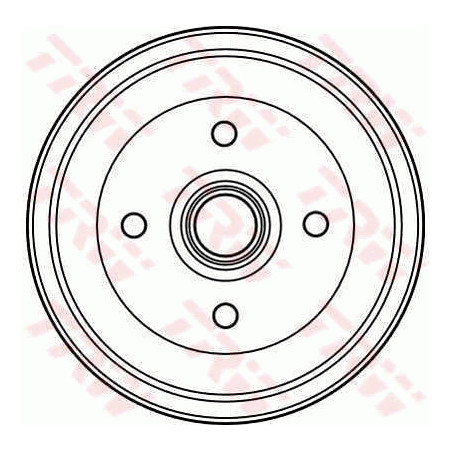 Tambour de frein TRW