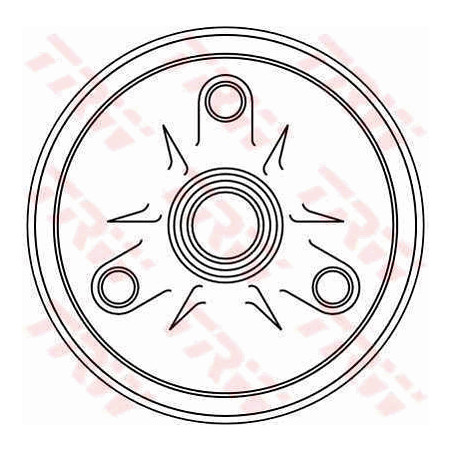 Tambour de frein TRW