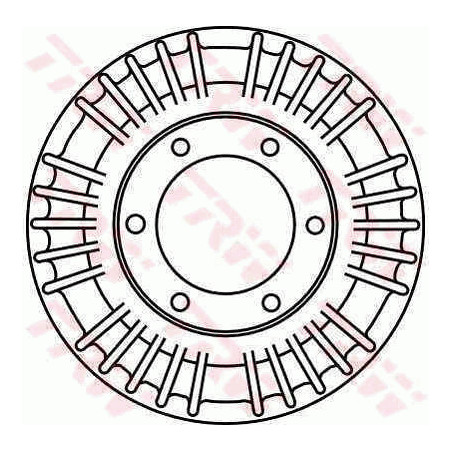 Tambour de frein TRW