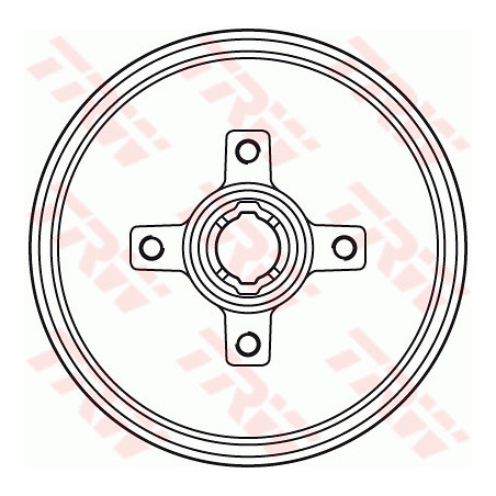 Tambour de frein TRW