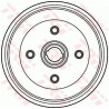 Tambour de frein TRW
