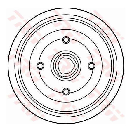 Tambour de frein TRW