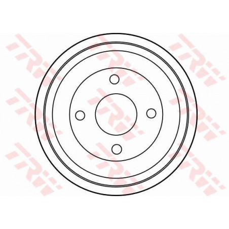 Tambour de frein TRW