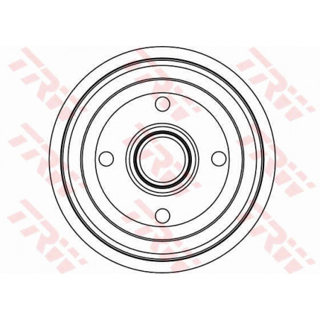 Tambour de frein TRW