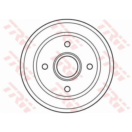 Tambour de frein TRW