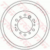 Tambour de frein TRW