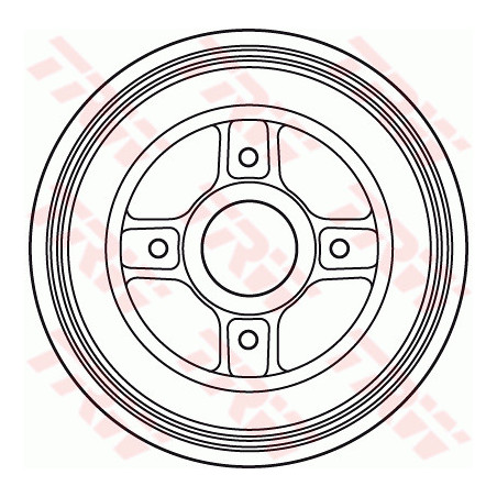 Tambour de frein TRW