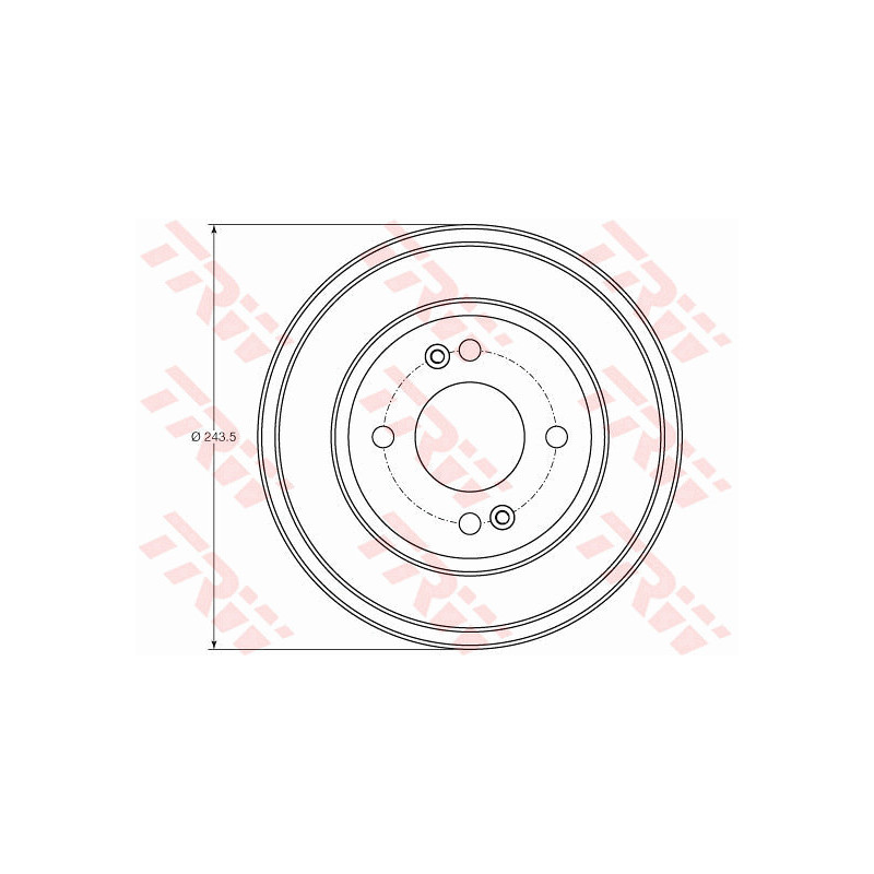 Tambour de frein TRW