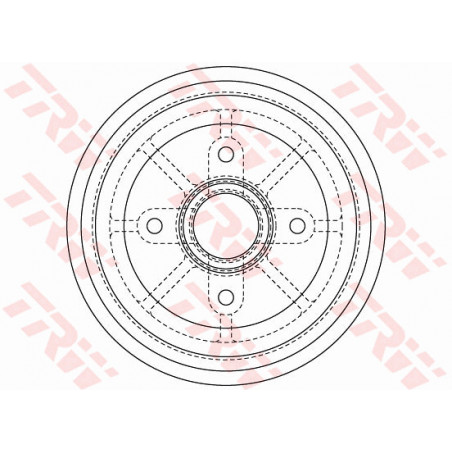 Tambour de frein TRW