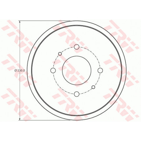 Tambour de frein TRW