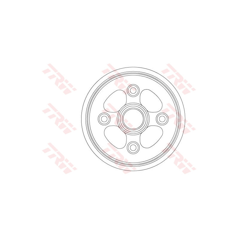 Tambour de frein TRW