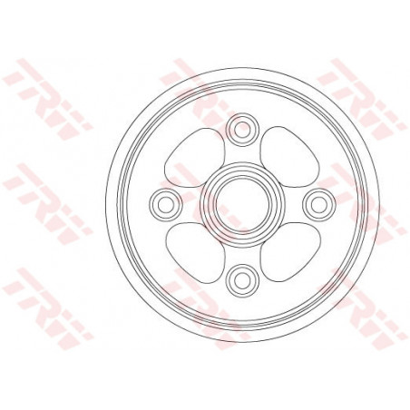 Tambour de frein TRW