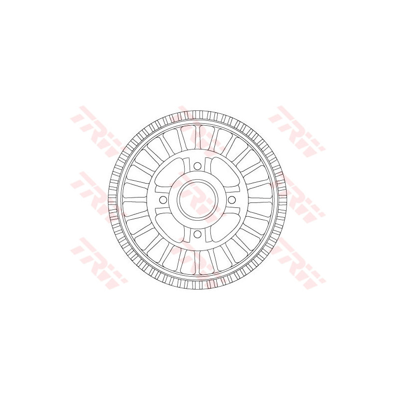 Tambour de frein TRW
