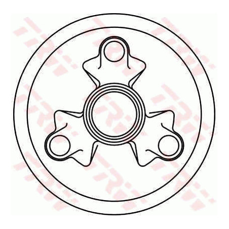 Tambour de frein TRW