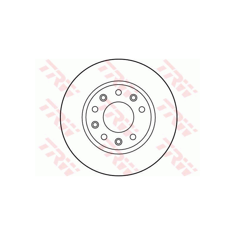 Disque de frein à l'unité TRW