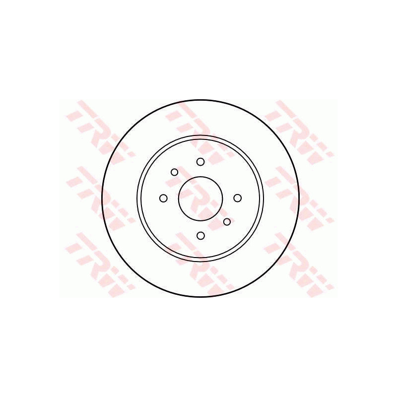 Disque de frein à l'unité TRW