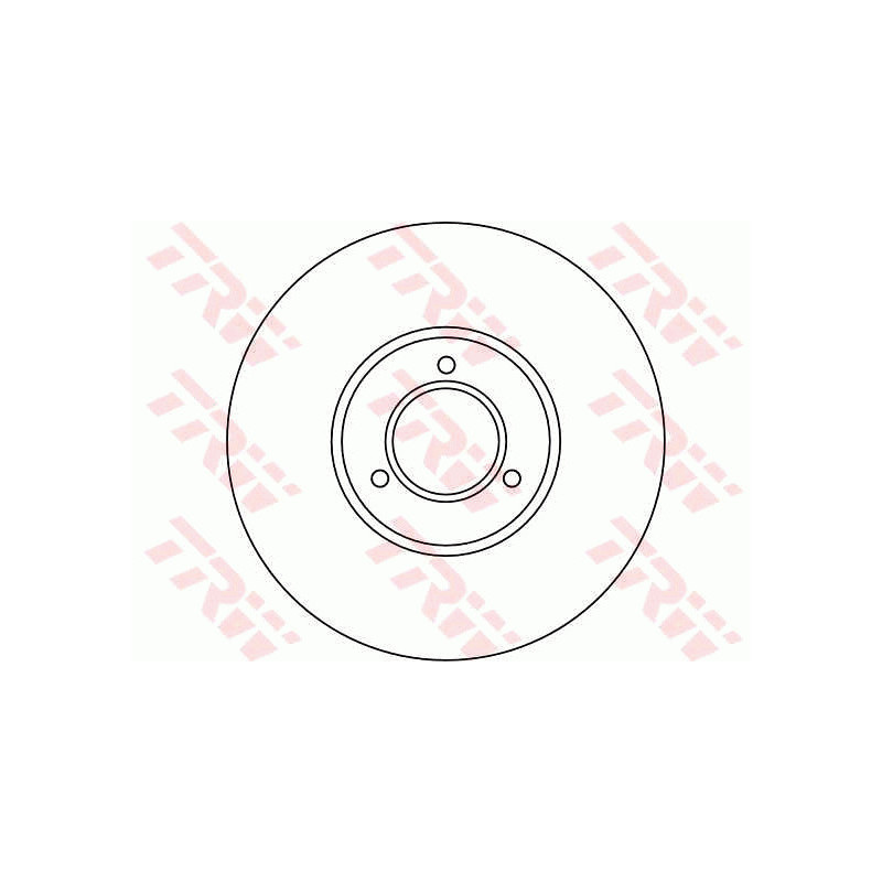 Disque de frein à l'unité TRW