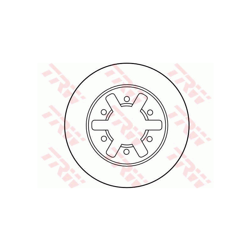 Disque de frein à l'unité TRW