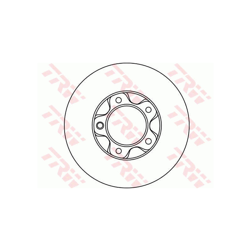 Disque de frein à l'unité TRW