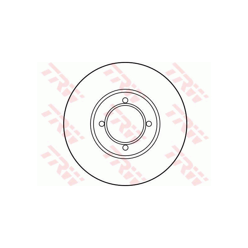 Disque de frein à l'unité TRW