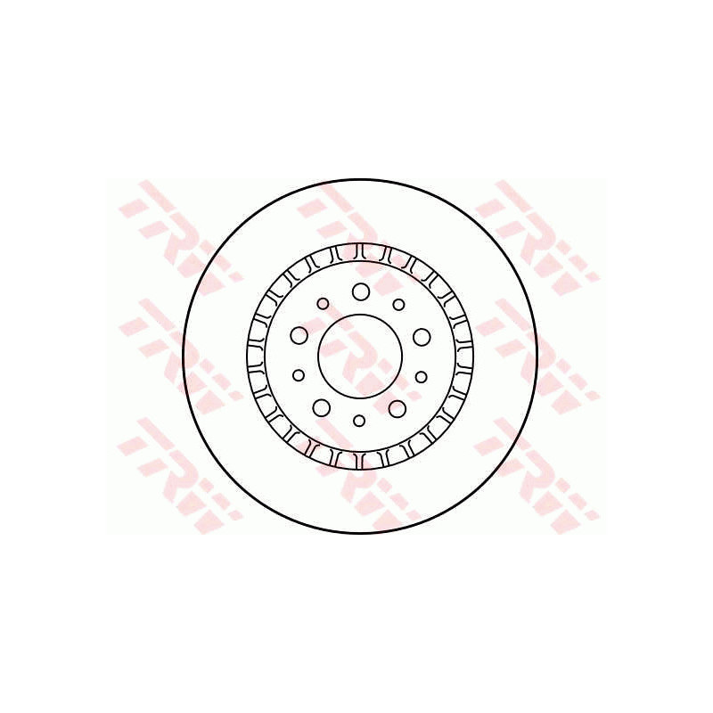 Disque de frein à l'unité TRW