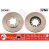 Jeu de 2 disques de frein TRW