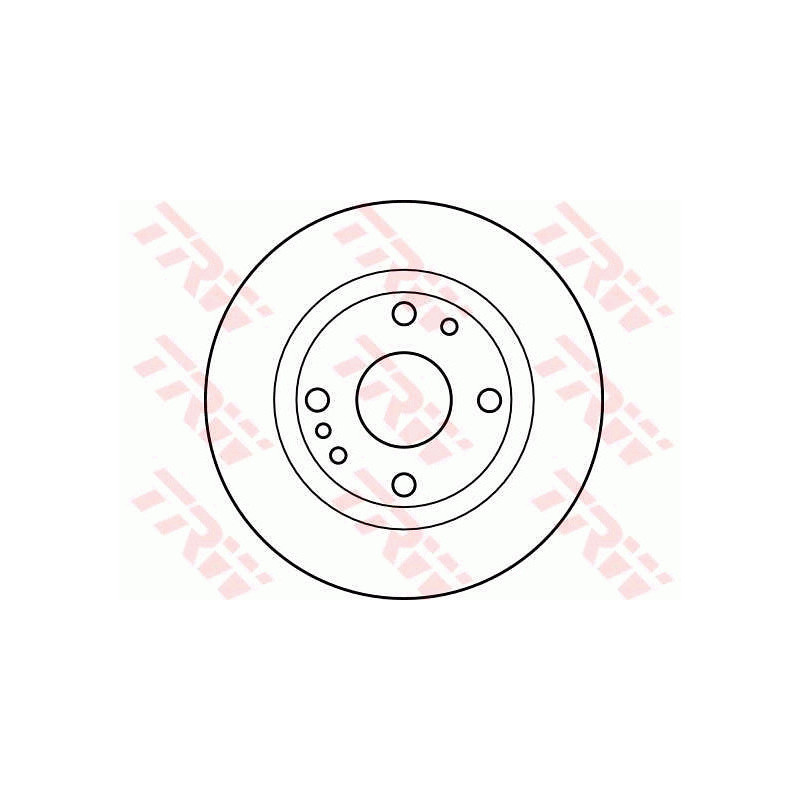 Disque de frein à l'unité TRW