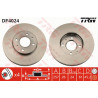 Jeu de 2 disques de frein TRW