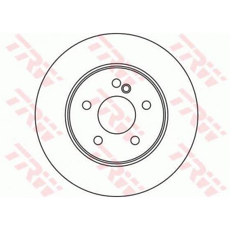 Jeu de 2 disques de frein TRW