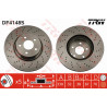 Jeu de 2 disques de frein TRW