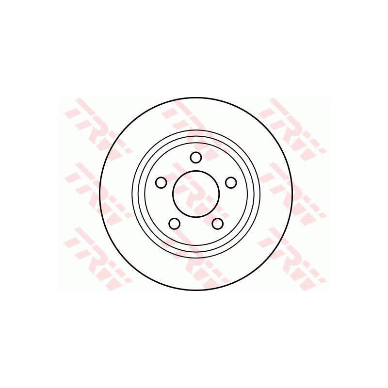 Disque de frein à l'unité TRW