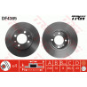 Jeu de 2 disques de frein TRW