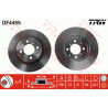 Jeu de 2 disques de frein TRW