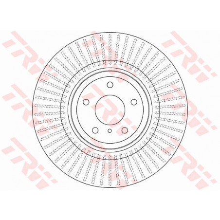 Disque de frein TRW